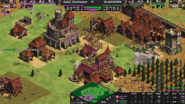 Vinchester и самый крупный призовой в СНГ в 2022! Турнир за 30к RusaocCup #80 Age of Empires II D смотреть онлайн