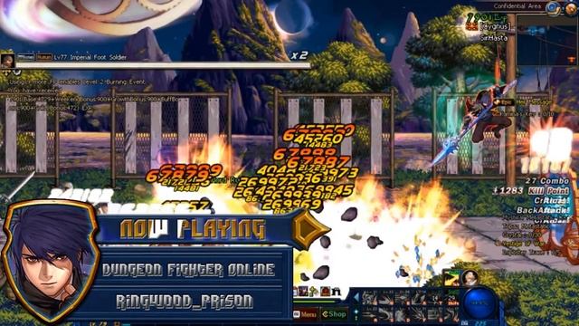 Dungeon Fighter Online - Demonic Lancers & Javelin Throw! смотреть онлайн