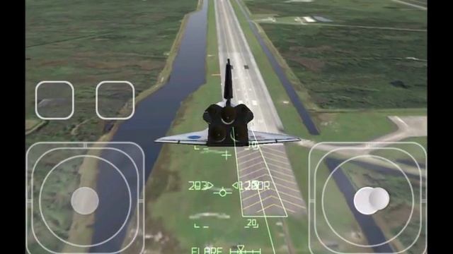 F-SIM Space Shuttle - My first landing смотреть онлайн