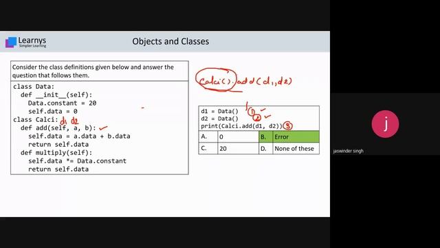 InfyTQ 2022 Batch Live Class OOPS B3 Class2 смотреть онлайн