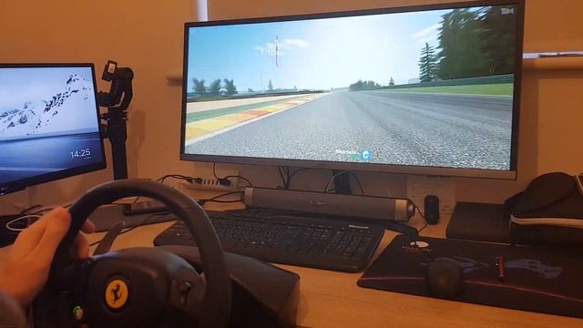 Real Racing 3 with steering wheel. Samsung DeX Gaming. смотреть онлайн