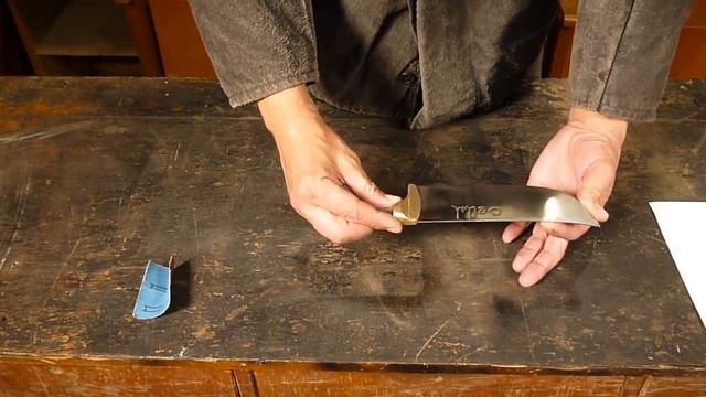Нож своими руками. Пчак из неизвестного инструмента. смотреть онлайн