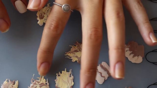 Sand Dunes and Mehndi Inspired Nails, Dry Marble - Песок и мехенди смотреть онлайн