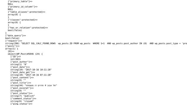 Wordpress: query all posts published by certain user id смотреть онлайн