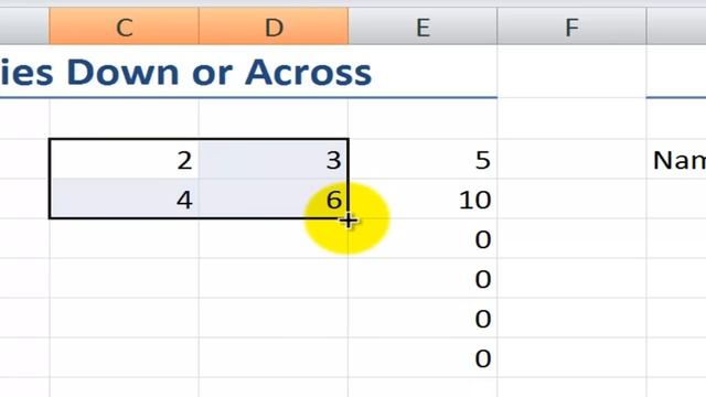 Excel Keyboard Shortcuts to Fill a Series with Values or Formulas смотреть онлайн