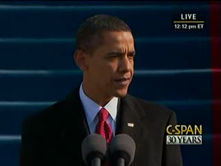President Barack Obama 2009 Inauguration and Address смотреть онлайн