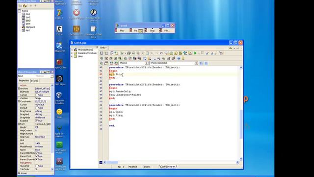 Delphi 7 Видео Урок #1 смотреть онлайн