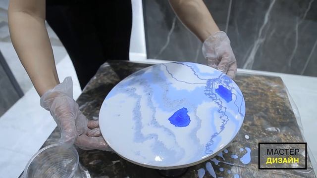 Картина для интерьера из эпоксидной смолы смотреть онлайн