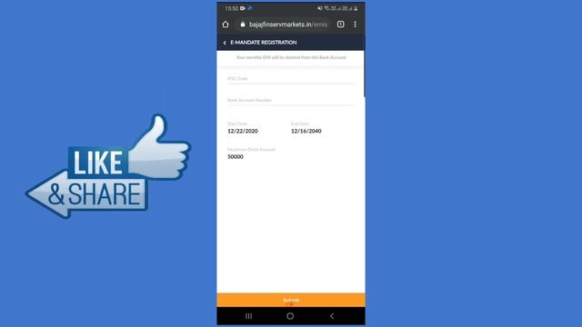 How to Apply E Mandate Online | Bajaj EMI Network Card Online E Mandate Registration Process смотреть онлайн