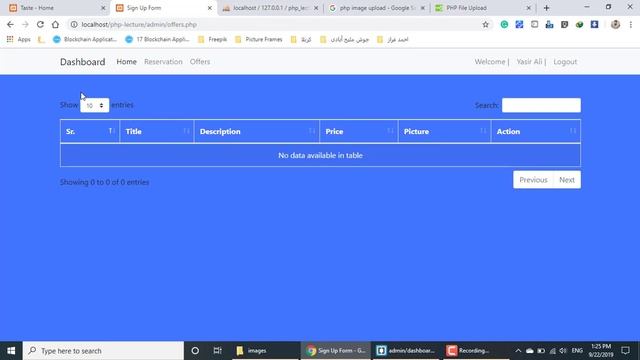 Add new records through admin panel using bootstrap modal (Mini CMS-4) Part (25/36) смотреть онлайн