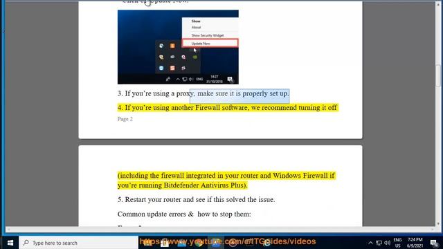 Fix error 3/100/1002/1004/1018/2009/2002 when updating Bitdefender смотреть онлайн