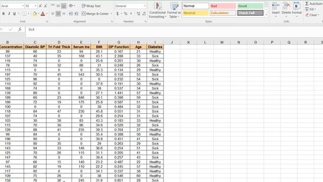 Solving Classification Problem using Orange - Prediction of Diabetes смотреть онлайн