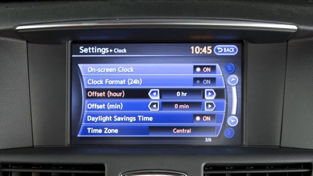 2014 Infiniti Q70 - Setting the Clock смотреть онлайн
