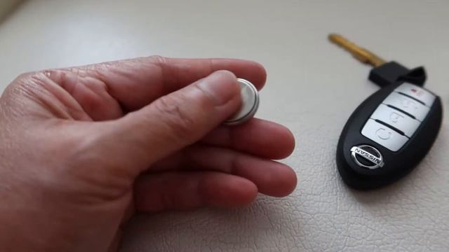 How to change Key fob battery for Nissan смотреть онлайн