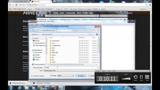 comment faire un serveur minecraft 1.5.2 bukkit avec hamachi смотреть онлайн