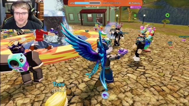Royal Party Hat Roblox Pizza Event How To смотреть онлайн