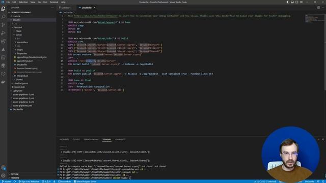 From zero to the summit How to use Docker build with Azure Devops and deploy the image to the Azur смотреть онлайн