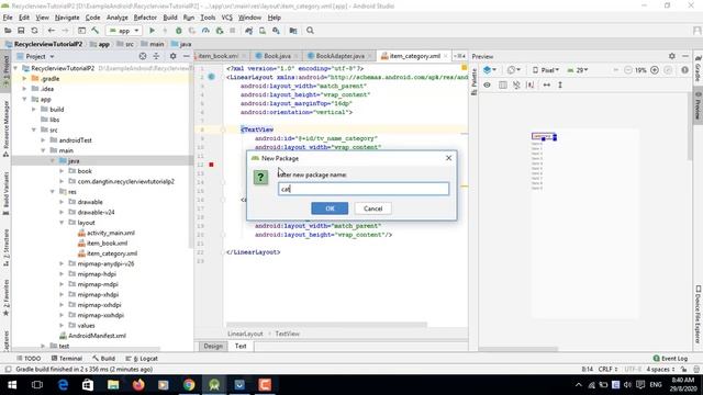 Recyclerview using LinearLayoutManager Horizontal + Cardview - [Android Lists - #03] смотреть онлайн