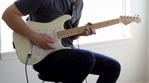 Pink Floyd - Us and Them Guitar Cover