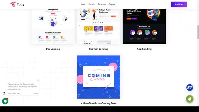 Togy - Tailwind Technology Business Startup Template project management software смотреть онлайн