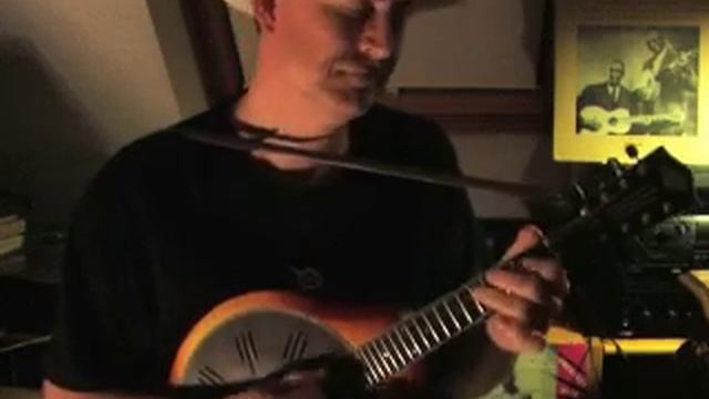 Blues Mandolin - Hard Times - National Resonator Mandolin смотреть онлайн