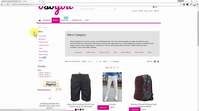 Magento Basics - How to Create and Manage Categories смотреть онлайн