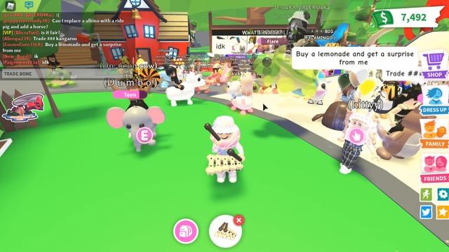 ТРЕЙДИМ НОВЫЕ ИГРУШКИ!!! Динозавры роблокс адопт ми что дают за игрушку динозавра смотреть онлайн