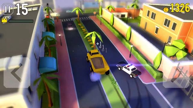 Reckless Getaway 2 от Pixelbite * Уходим на тачке от полицейской облавы * Игры с Sensor Games смотреть онлайн