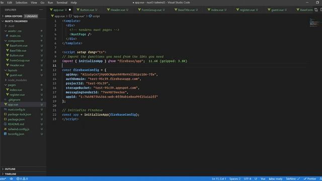 Using Firebase in a Nuxt 3 app смотреть онлайн