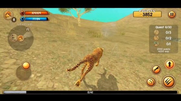 Animal Games | Wild Cheetah Simulator Games | Wild Animals Game | Cheetah Vs Deer | RKM Gaming