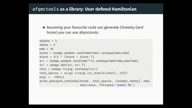 05 - Fionn Malone - Tools for Auxiliary-Field Quantum Monte Carlo (AFQMC) смотреть онлайн