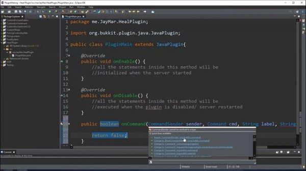 How to make a minecraft plugin 1.17 | Plugin Development