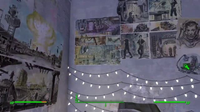 Fallout 4: GNR Concept Art Room смотреть онлайн