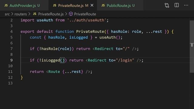 MERN Stack 13   IsLogged Y HasRole   Mongo DB Express React JS Node