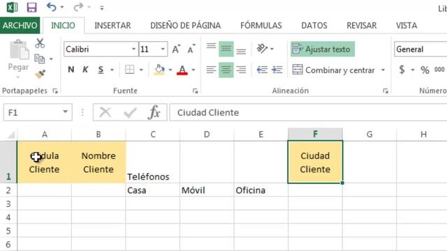 Manejo de celdas grupo alineación de Excel 2013 смотреть онлайн