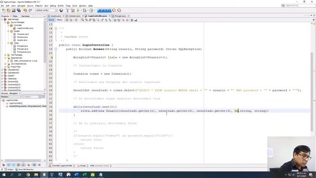 Taller de Java 01 - Login - Uso de Store Procedure en SQLServer смотреть онлайн