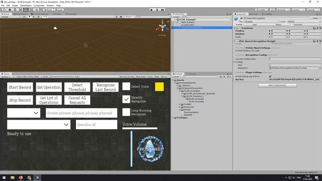 Google Cloud Speech Recognition setup in Unity Engine Tutorial #1 смотреть онлайн