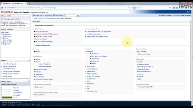 Weblogic auditing and Logging - WEBLOGIC_11 смотреть онлайн