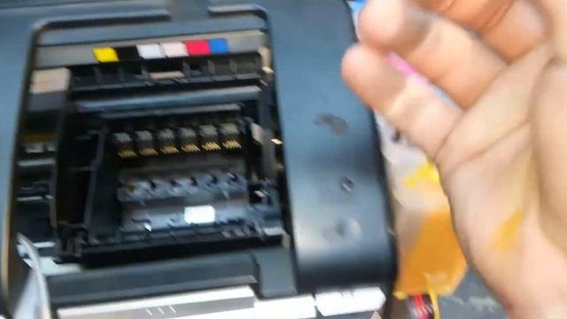 Быстрая чистка головки EPSON 1410 смотреть онлайн