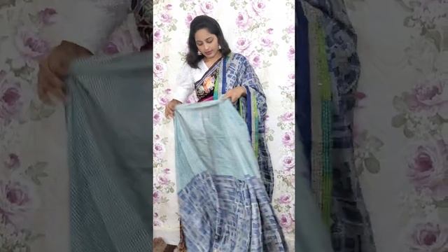 PURE DESI TUSSAR WITH BATIK,SHIBORI.HANDWORK STYLES..... смотреть онлайн