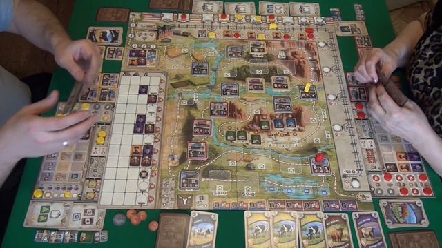 186 Великий западный путь 3/3 часть играем в настольную игру. смотреть онлайн