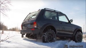 Лада Нива Бронто зимой.Niva Bronto.