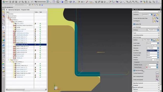 NC PROGRAMMING - "What's new in NX 8.5 Turning" смотреть онлайн