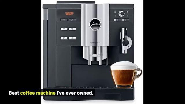 User Review: Jura Impressa S9 Classic One Touch Espresso Coffee Machine (Black) смотреть онлайн
