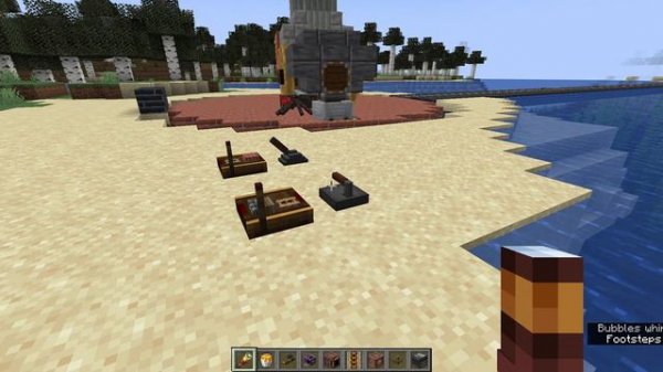 Minecraft with Create Mod: Basic Train and Turntable