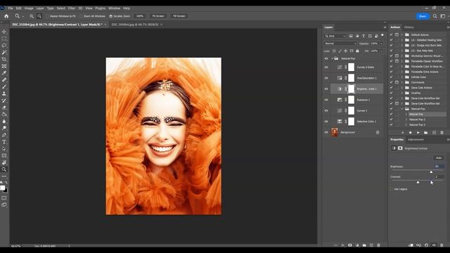 Learn How To Use My Natural Pop Photoshop Action and Speed Up Your Workflow смотреть онлайн