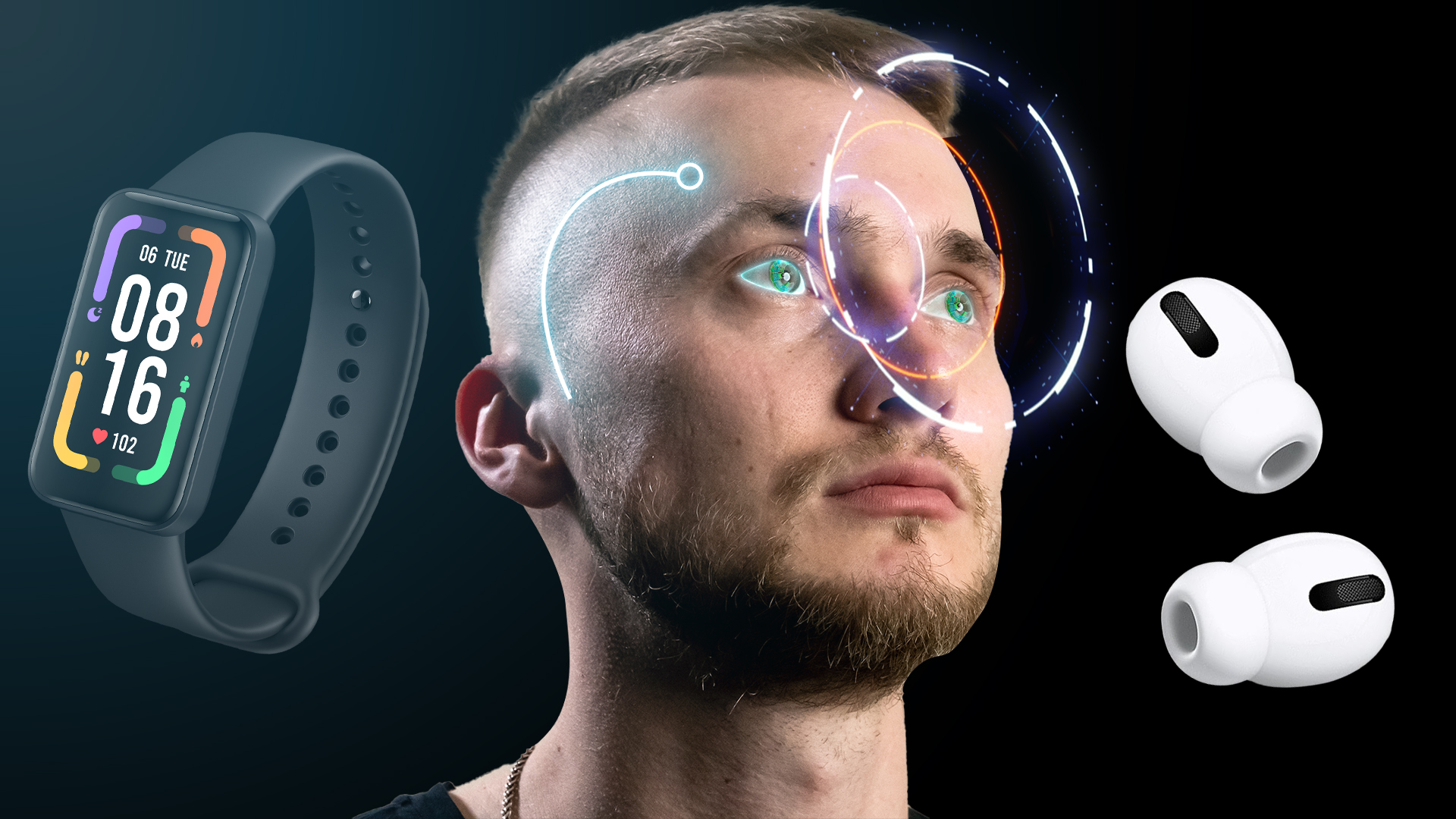 Умные ЛИНЗЫ в жизни, Mi Band 7 Pro, AirPods Pro 2 и новые Маки. Главные новости технологий! смотреть онлайн