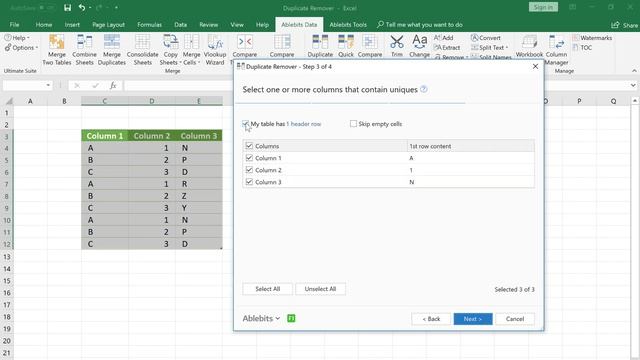 How to identify unique rows in Excel sheet смотреть онлайн