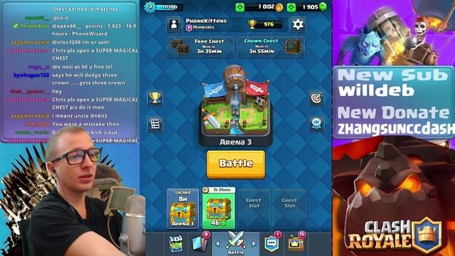 Clash Royale - NOOB Account! смотреть онлайн