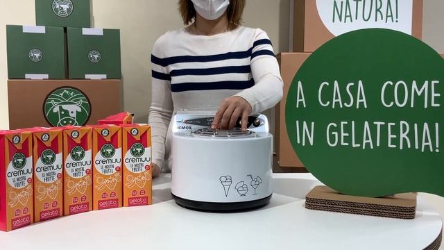 Gelato Cremuu | Gelato fatto con Gelatiera Nemox Gelatissimo смотреть онлайн